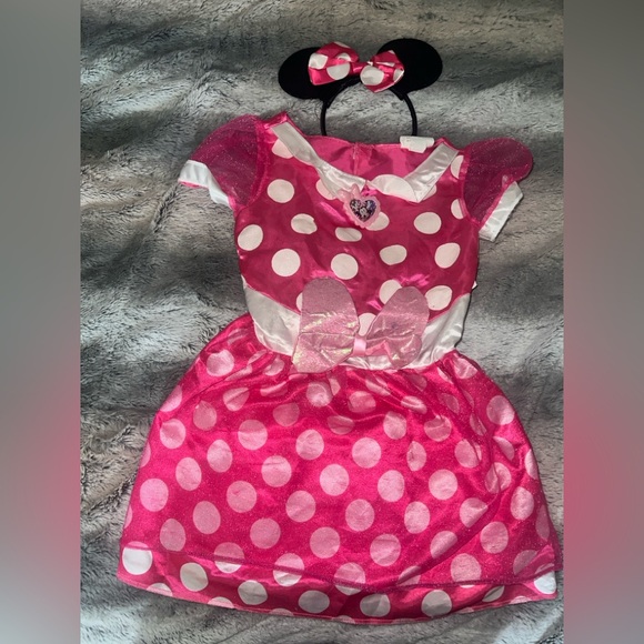 Disney Costumes Disney Girls Minnie Mouse Dress Up Poshmark — free download